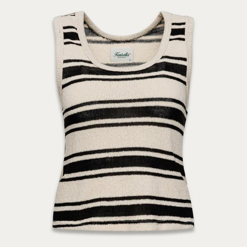 Kuwalla Camisole &agrave; rayures Riviera pour femmes