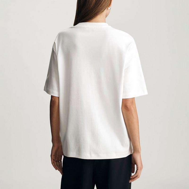 Mavi Women's Zoe Interlock Crew Neck T-Shirt