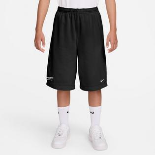 Nike Short en molleton de tissu bouclette Sportswear pour filles juniors [7-16]