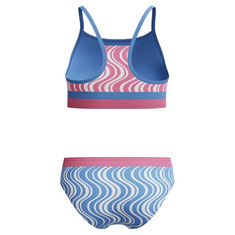 Speedo Bikini deux pi&egrave;ces imprim&eacute; &agrave; blocs pour filles juniors [7-16]