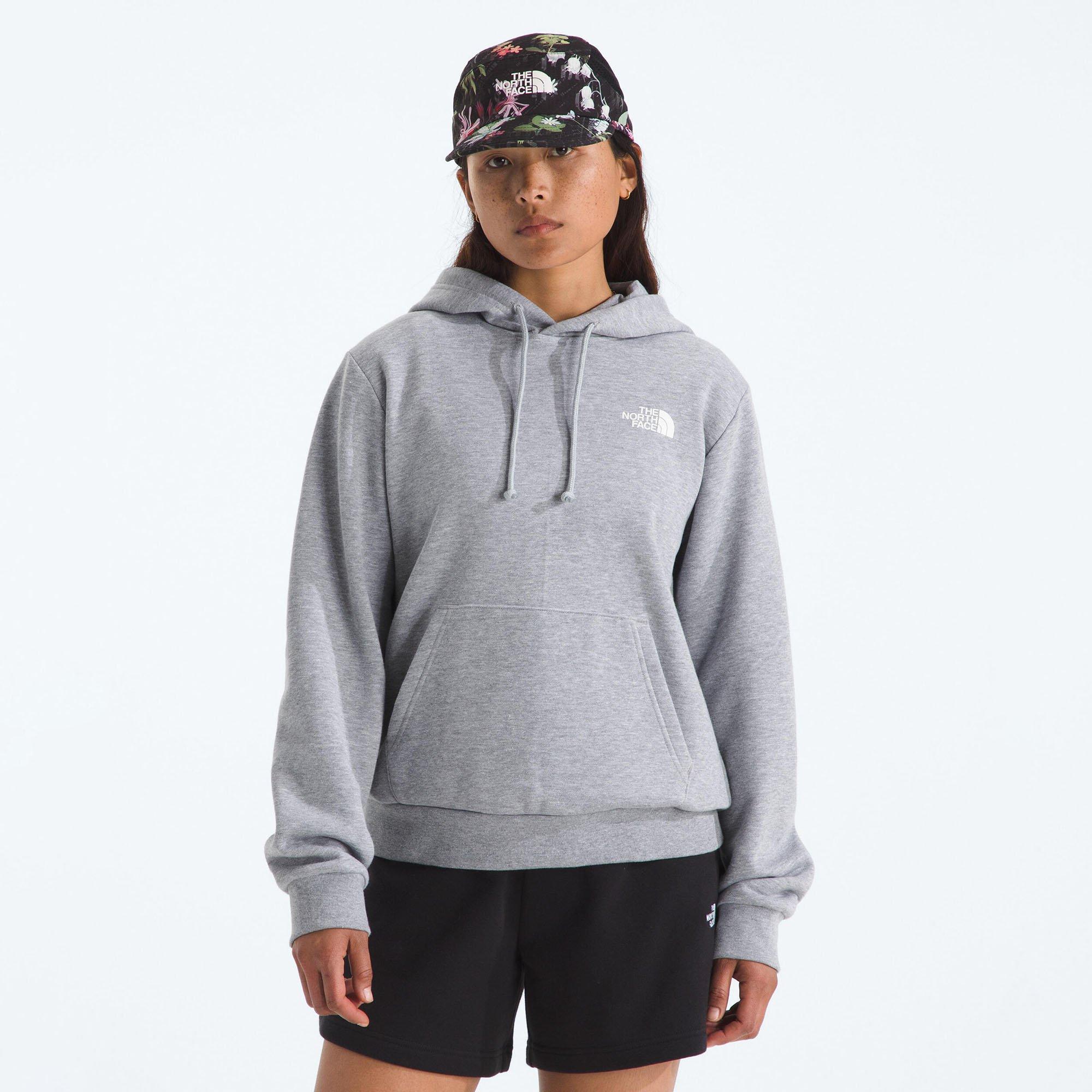 The North Face | Women's Evolution Box NSE Hoodie, Tnf Pale Grey Heather, Size Small