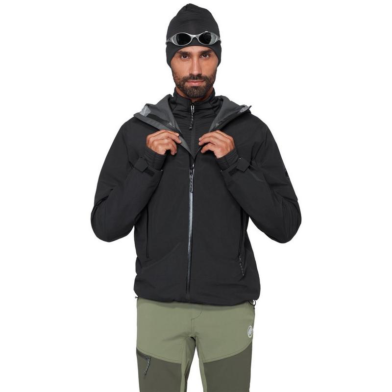 Mammut Manteau &agrave; capuchon Crag HS pour hommes