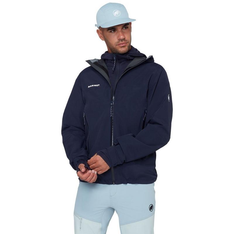 Mammut Manteau &agrave; capuchon Crag HS pour hommes