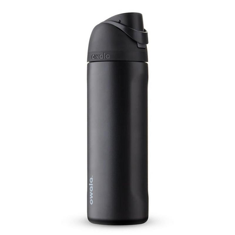 Owala FreeSip Water Bottle (24 oz - Very Very Dark)