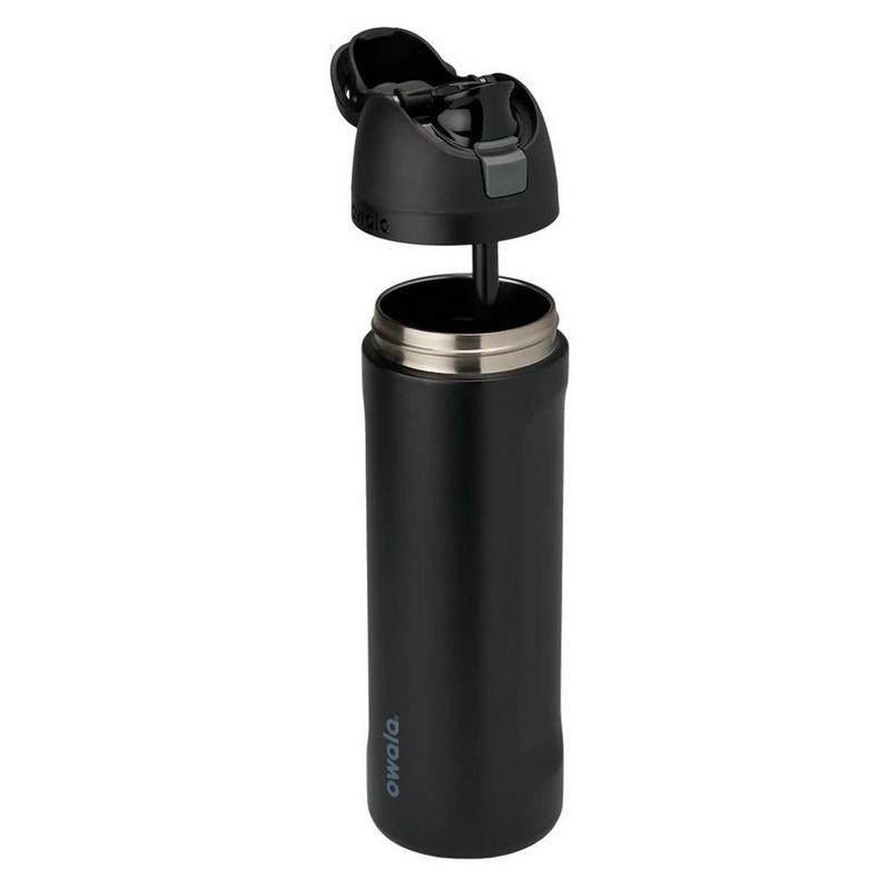 Owala FreeSip Water Bottle (24 oz - Very Very Dark)