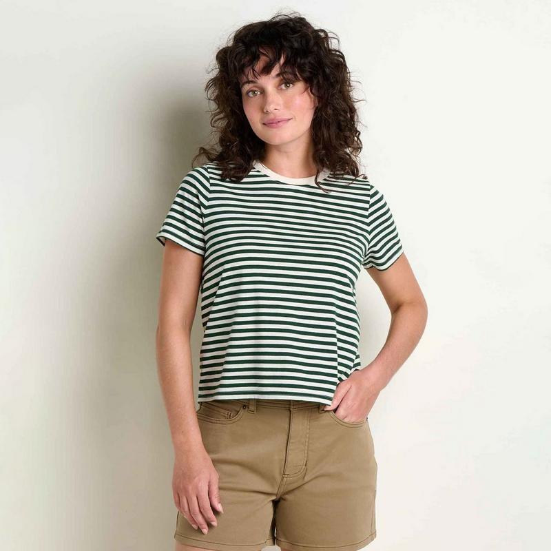 Toad&Co T-shirt &agrave; col ras du cou Re-Form pour femmes
