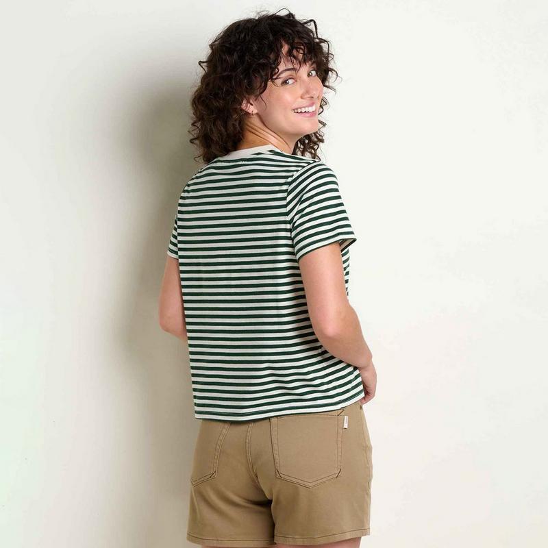 Toad&Co T-shirt &agrave; col ras du cou Re-Form pour femmes
