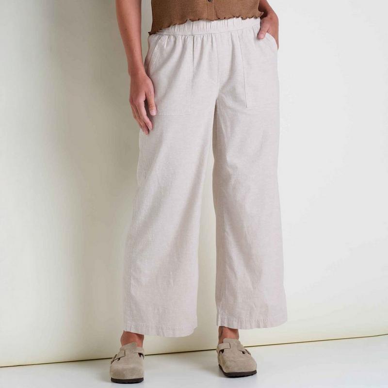 Toad&Co Pantalon &agrave; jambe large Taj Hemp pour femmes