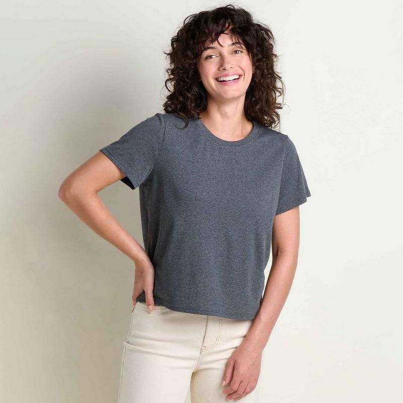 Toad&Co T-shirt &agrave; col ras du cou Re-Form pour femmes