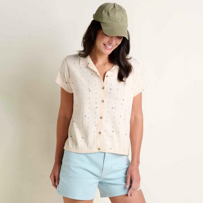 Toad&Co Chemise &agrave; motifs Bianca pour femmes
