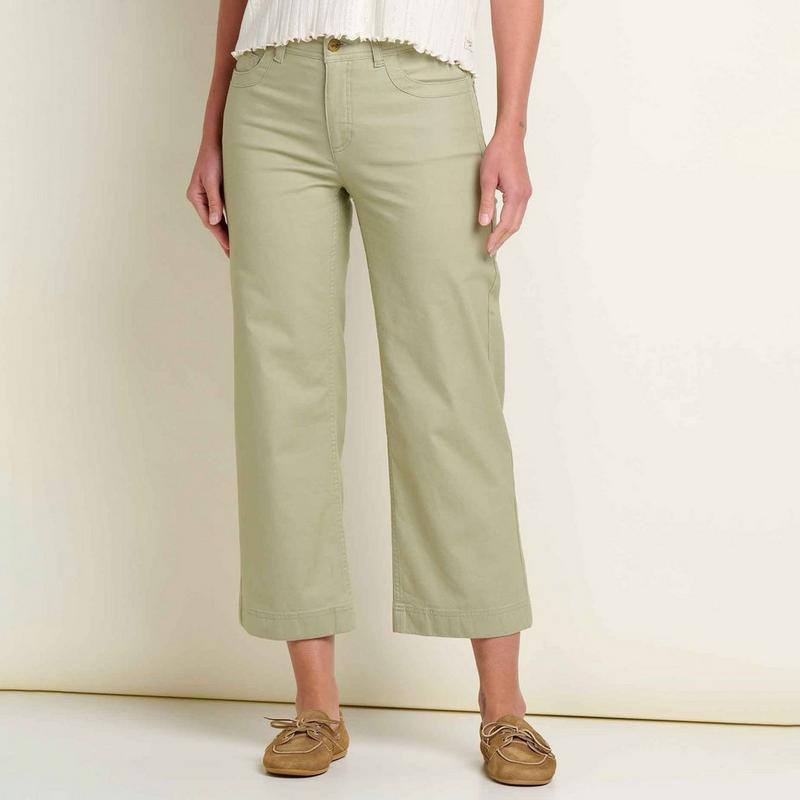 Toad&Co Pantalon court &agrave; jambe large Earthworks pour femmes