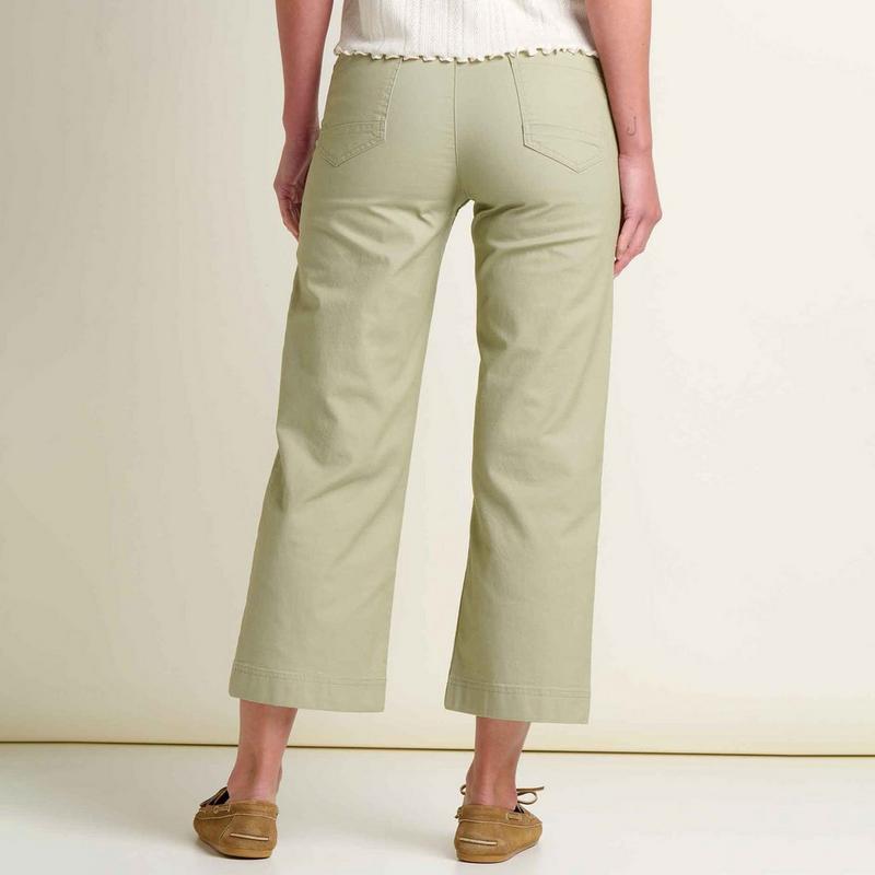 Toad&Co Pantalon court &agrave; jambe large Earthworks pour femmes