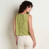 Women s Taj Hemp Button Back Tank Top