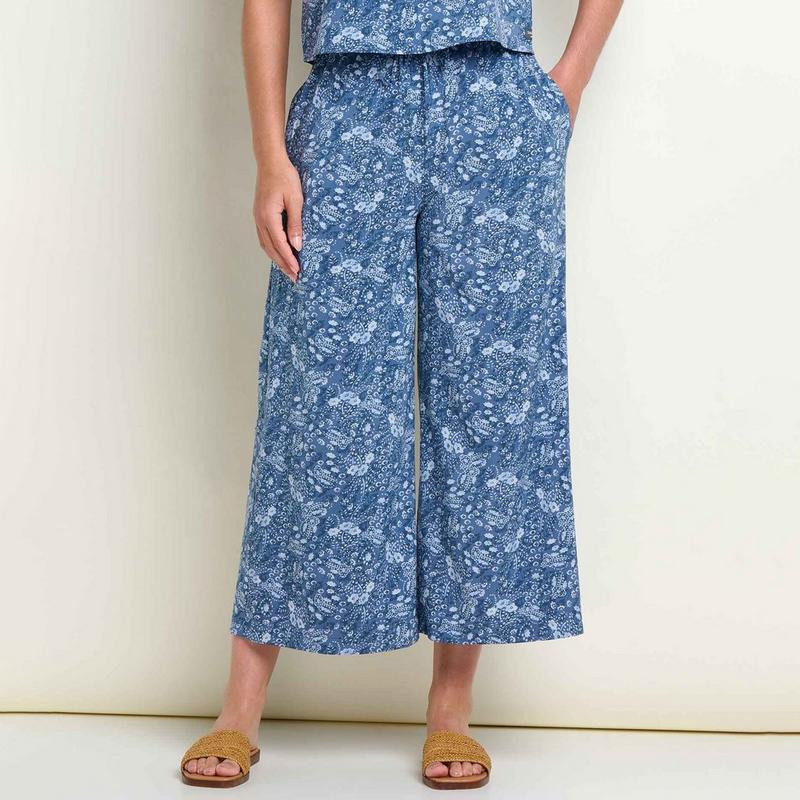 Toad&Co Pantalon court &agrave; jambe large Sunkissed pour femmes
