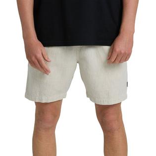 Billabong Short d&eacute;contract&eacute; en lin San O pour hommes