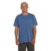 T-shirt Essential Pocket Wave Washed Premium pour hommes