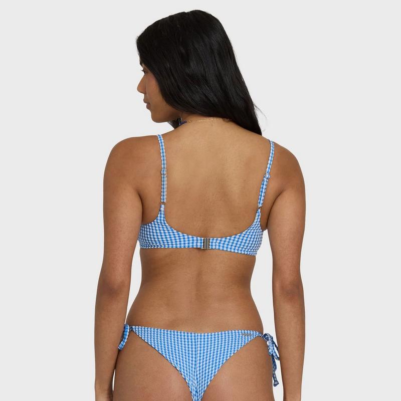 Billabong Haut de bikini &agrave; armature Mini Wave Check Helena pour femmes