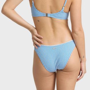 Billabong Women's Mini Wave Check Maui Bikini Bottom