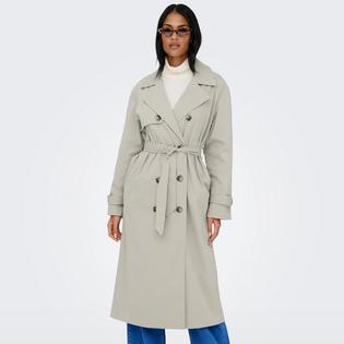 Only Women's Disa Long Trench Coat