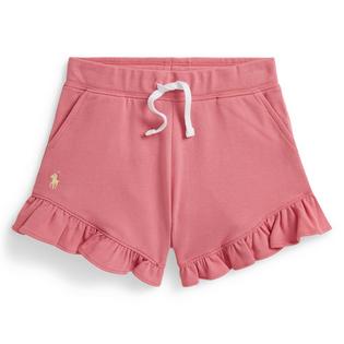 Polo Ralph Lauren Girls' [2-6X] Ruffled Stretch Mesh Short