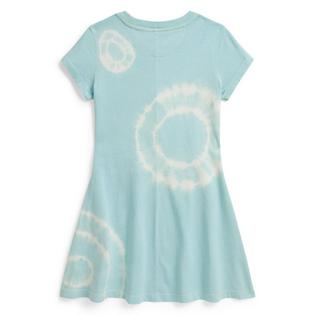 Polo Ralph Lauren Robe en jersey de coton tie-dye Polo Bear pour filles [2-6X]