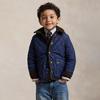Boys   2-7  Hooded Barn Jacket