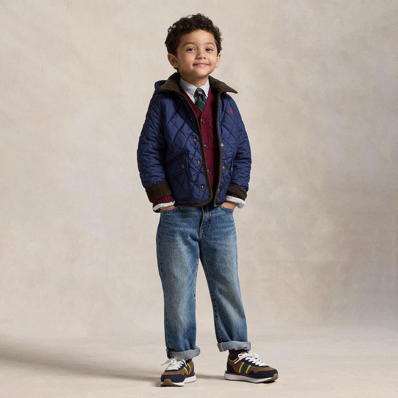 Polo Ralph Lauren Veste de campagne &agrave; capuchon pour gar&ccedil;ons [2-7]