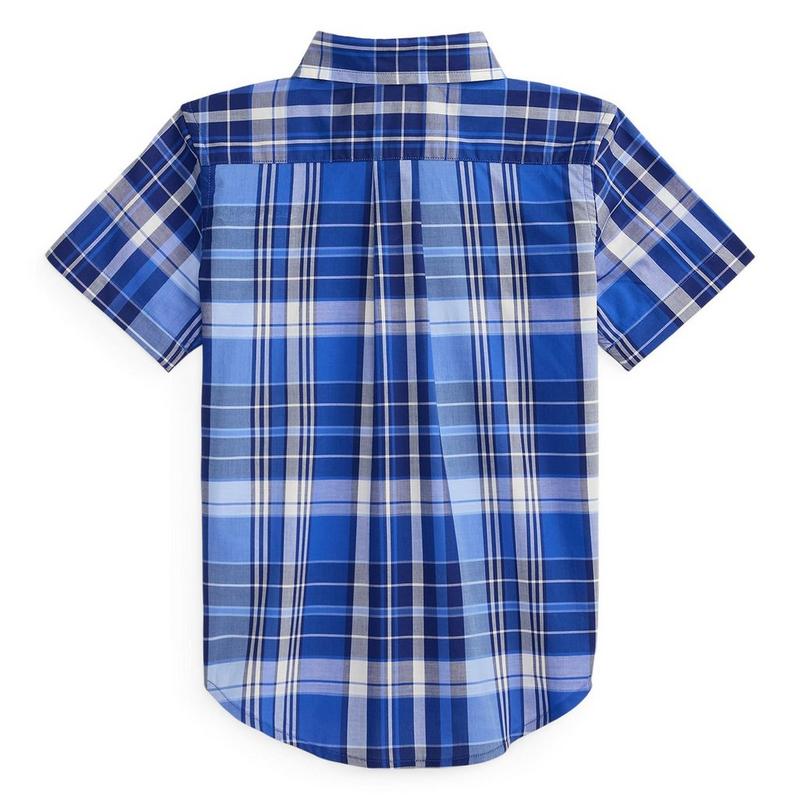 Polo Ralph Lauren Chemise &agrave; manches courtes en popeline de coton pour gar&ccedil;ons [5-7]