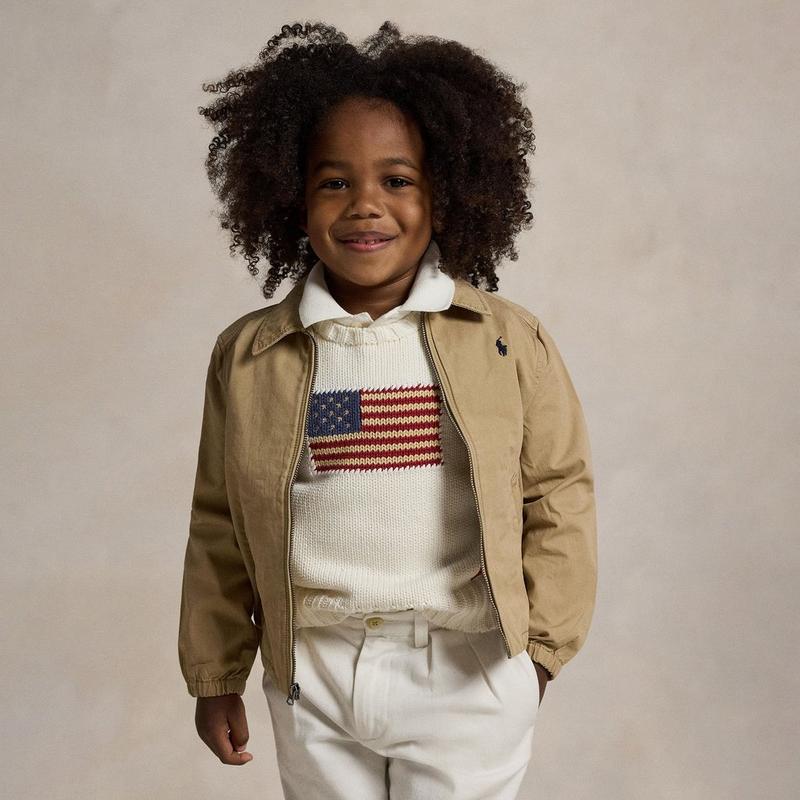 Polo Ralph Lauren Veste Bayport en popeline de coton pour gar&ccedil;ons [2-7]