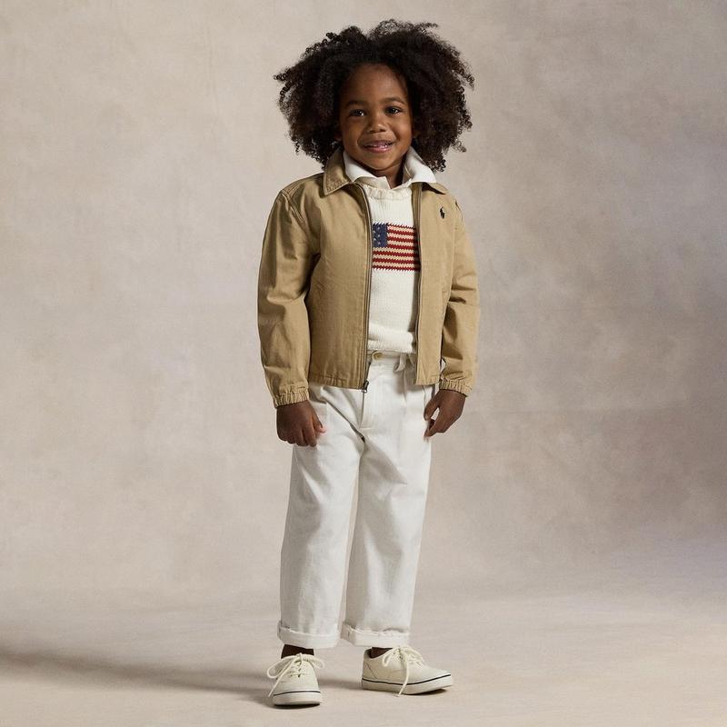 Polo Ralph Lauren Veste Bayport en popeline de coton pour gar&ccedil;ons [2-7]