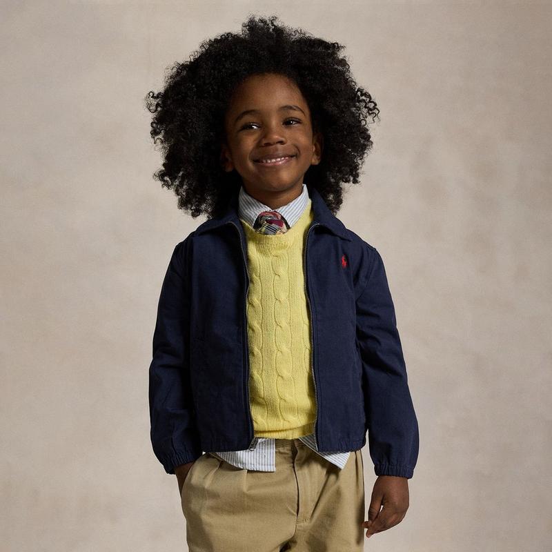 Polo Ralph Lauren Veste Bayport en popeline de coton pour gar&ccedil;ons [2-7]
