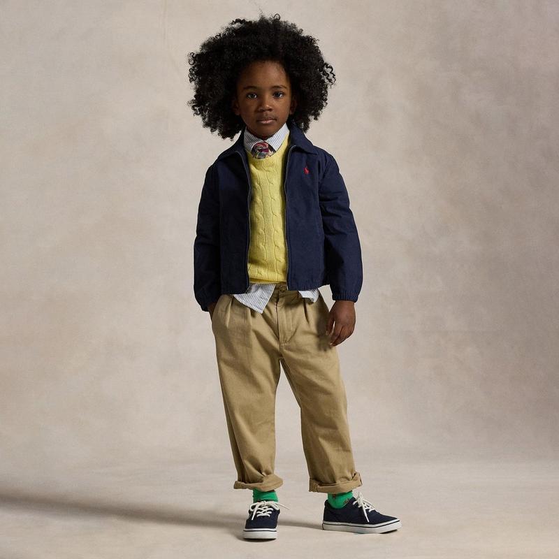 Polo Ralph Lauren Veste Bayport en popeline de coton pour gar&ccedil;ons [2-7]