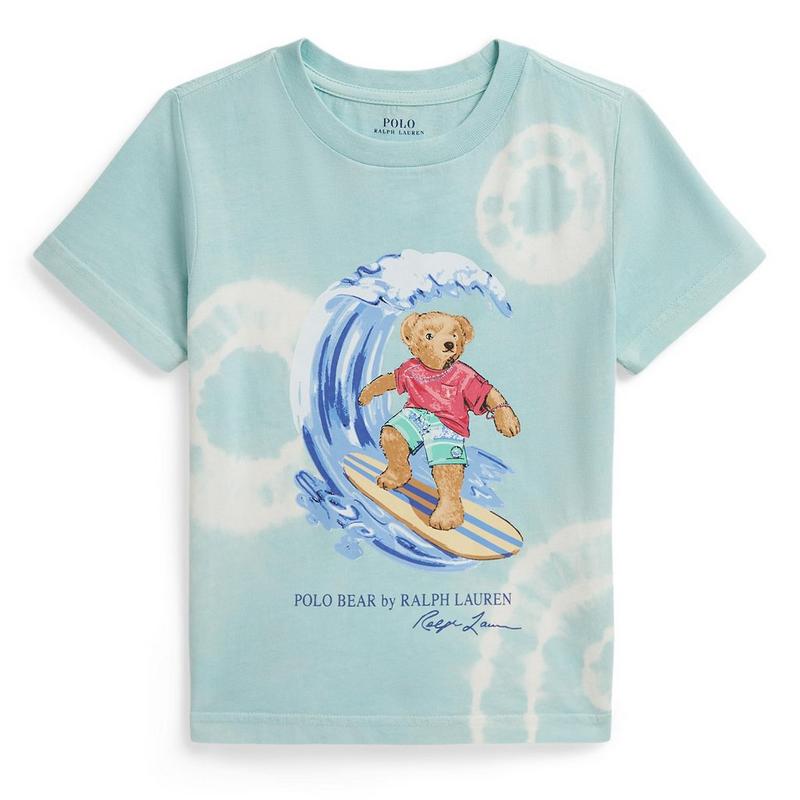 Polo Ralph Lauren Boys' [2-7] Tie-Dye Polo Bear Cotton T-Shirt