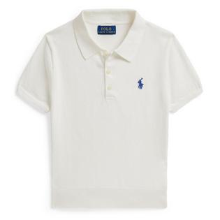 Polo Ralph Lauren Junior Girls' [7-16] Short Sleeve Polo Sweater