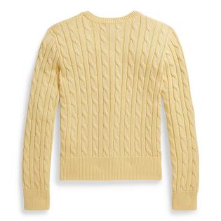 Polo Ralph Lauren Junior Girls' [7-16] Metallic Cable Knit Cardigan