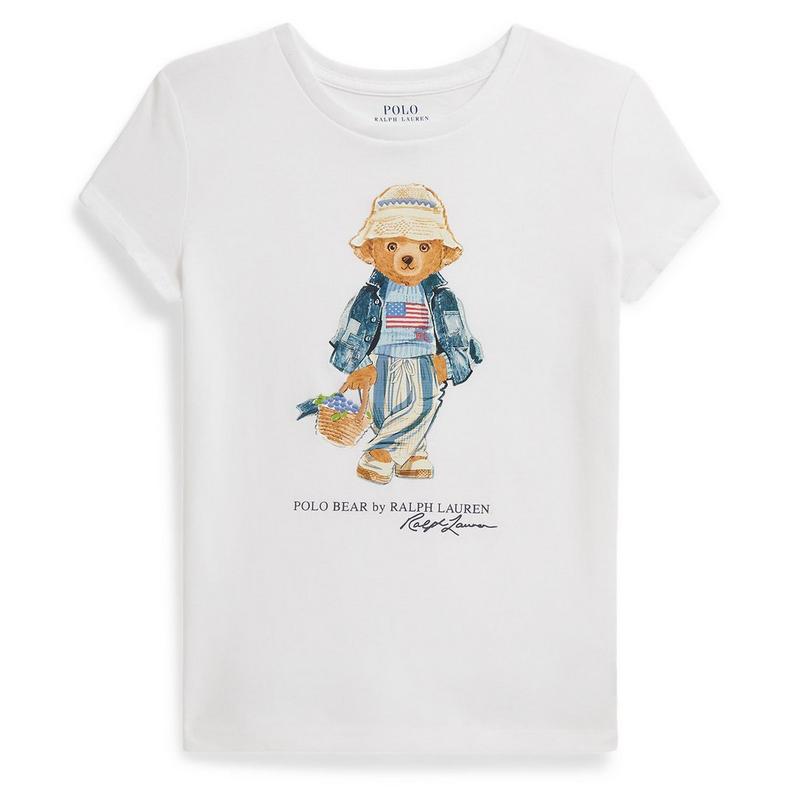 Polo Ralph Lauren Junior Girls' [7-16] Polo Bear Cotton Jersey T-Shirt