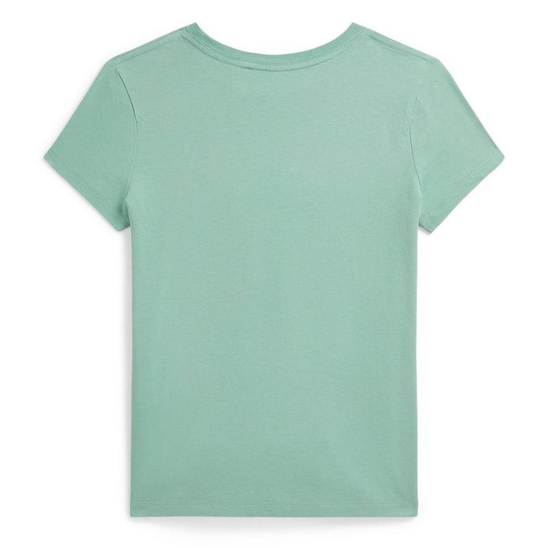 Polo Ralph Lauren T-shirt &agrave; imprim&eacute; de chien en jersey de coton pour filles juniors [7-16]