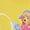Yellow | T-shirt en coton &agrave; motif tie-dye Polo Bear pour filles juniors [7-16]