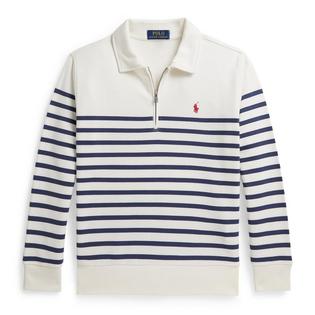 Polo Ralph Lauren Chandail ray&eacute; en tissu bouclette pour gar&ccedil;ons juniors [8-20]