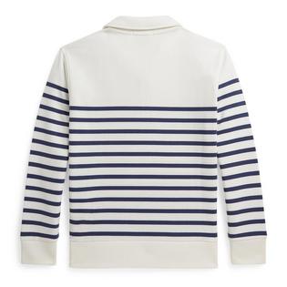 Polo Ralph Lauren Chandail ray&eacute; en tissu bouclette pour gar&ccedil;ons juniors [8-20]