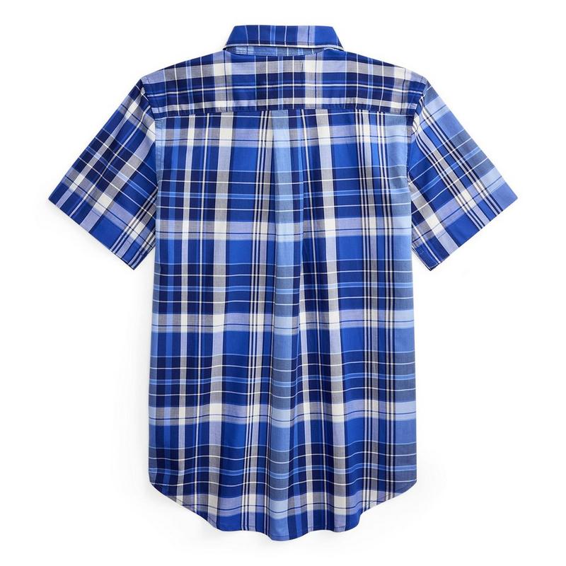 Polo Ralph Lauren Chemise &agrave; manches courtes en popeline de coton pour gar&ccedil;ons juniors [8-20]