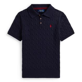 Polo Ralph Lauren Chandail polo en tricot torsad&eacute; de coton pour gar&ccedil;ons juniors [8-20]