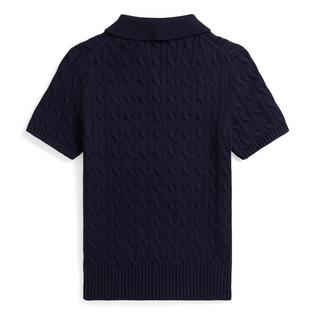 Polo Ralph Lauren Chandail polo en tricot torsad&eacute; de coton pour gar&ccedil;ons juniors [8-20]