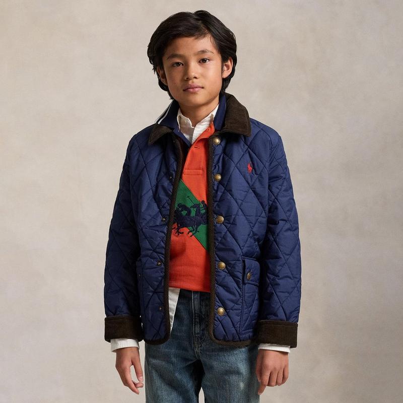 Polo Ralph Lauren Veste de campagne &agrave; capuchon pour gar&ccedil;ons juniors [8-20]