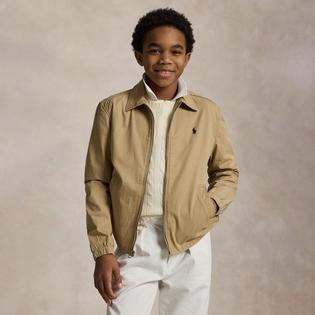 Polo Ralph Lauren Veste Bayport en popeline de coton pour gar&ccedil;ons juniors [8-20]