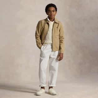 Polo Ralph Lauren Veste Bayport en popeline de coton pour gar&ccedil;ons juniors [8-20]