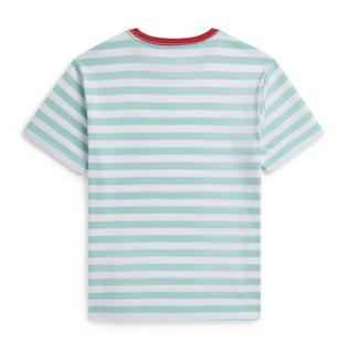 Polo Ralph Lauren T-shirt &agrave; poche en jersey de coton ray&eacute; pour gar&ccedil;ons juniors [8-20]