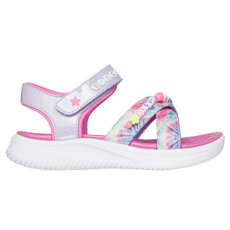 Skechers Sandales Jumpsters Tie-Dye BFFs pour enfants [11-5]
