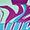 Vivid Purple Mint Foam Baltic Blue | Ballon de volleyball All-Court Lite