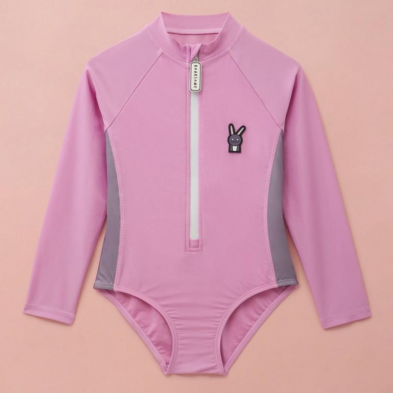 Roarsome Maillot une-pi&egrave;ce Hop the Bunny pour enfants [1-10]